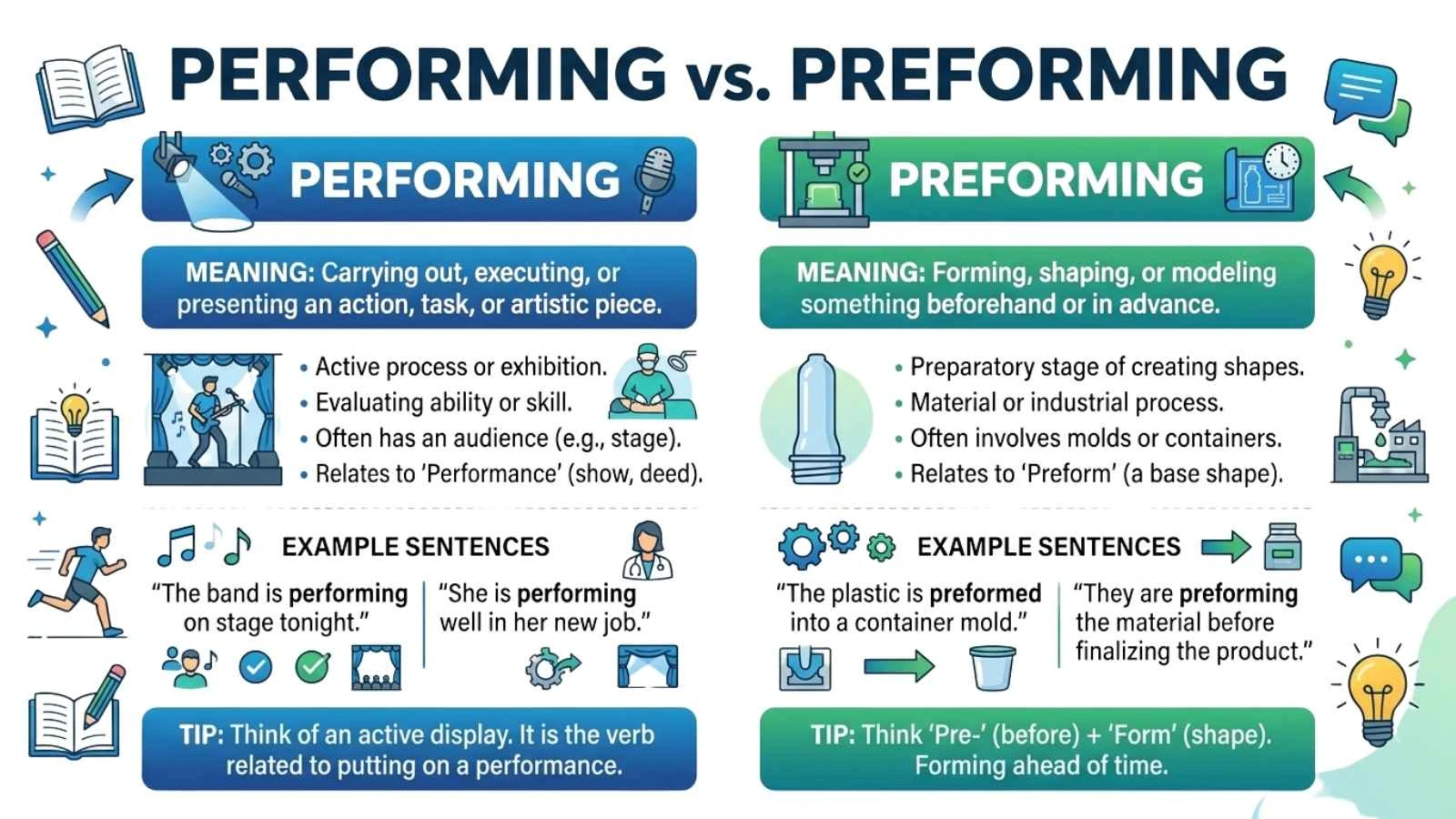 Performing or Preforming