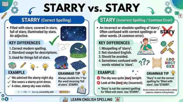 stary or starry