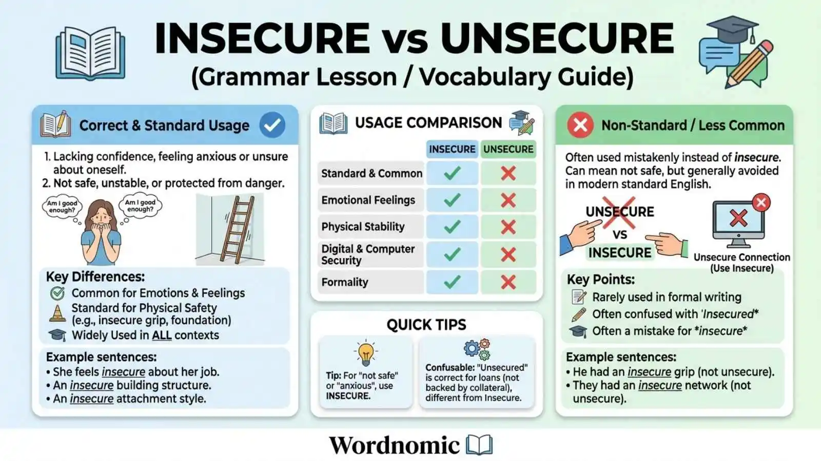 Insecure vs Unsecure
