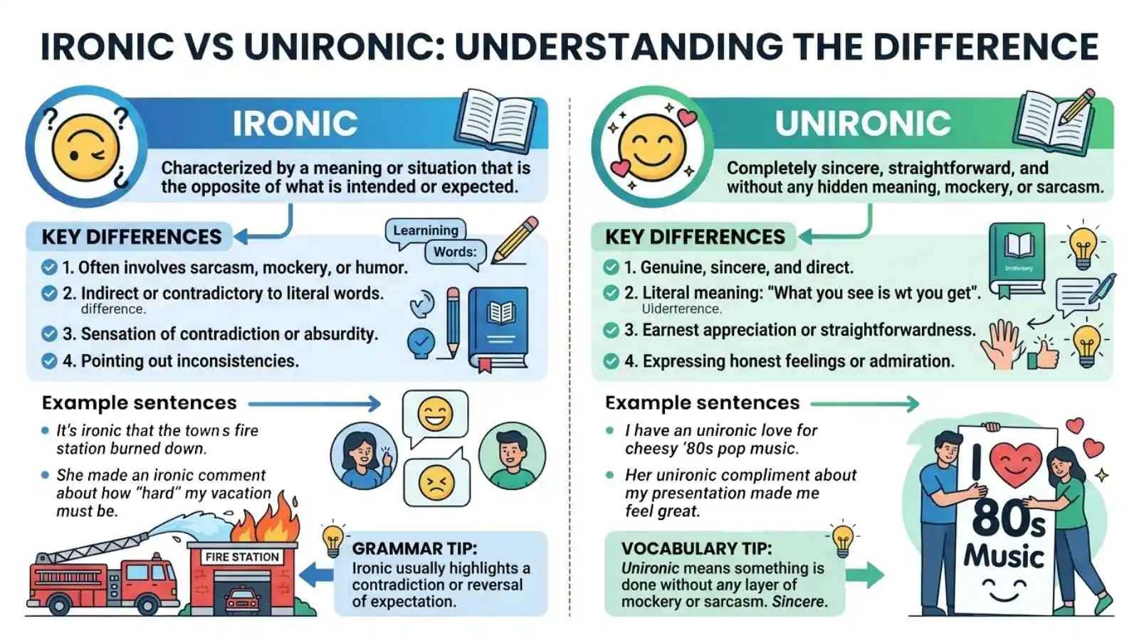 Ironic vs Unironic