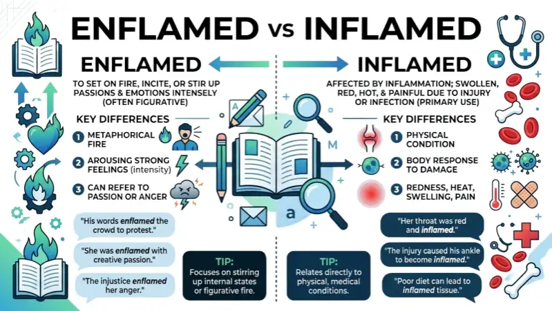 Enflamed or Inflamed