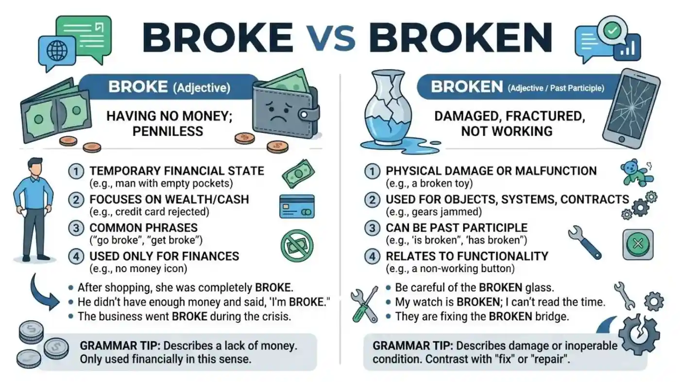 Broke or Broken