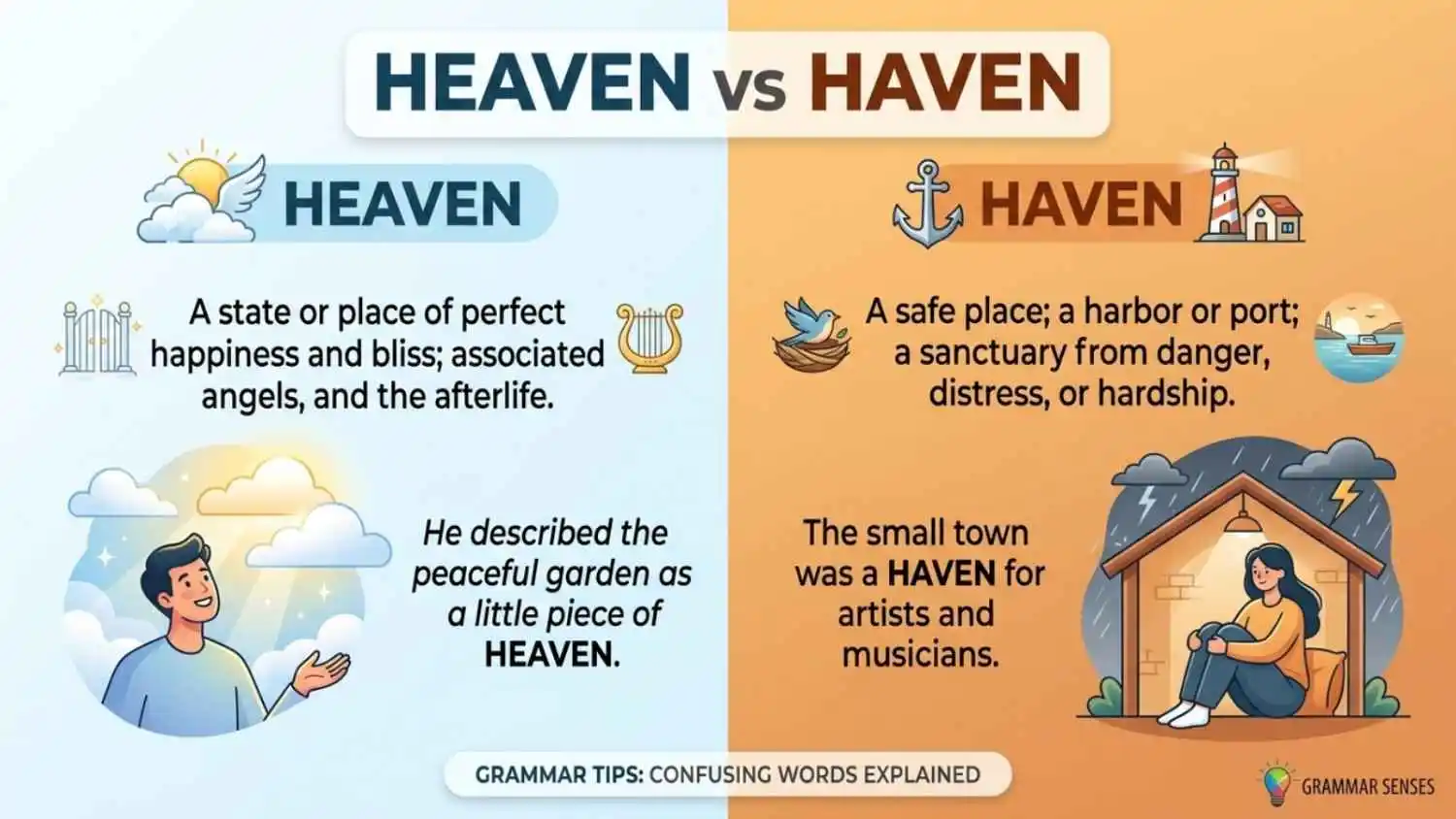 Heaven vs Haven