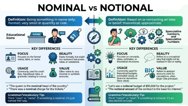 Nominal vs Notional