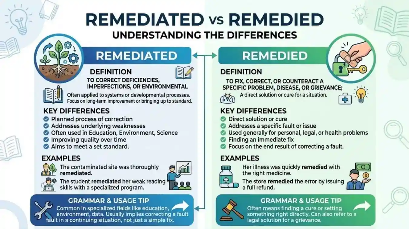 Remediated or Remedied