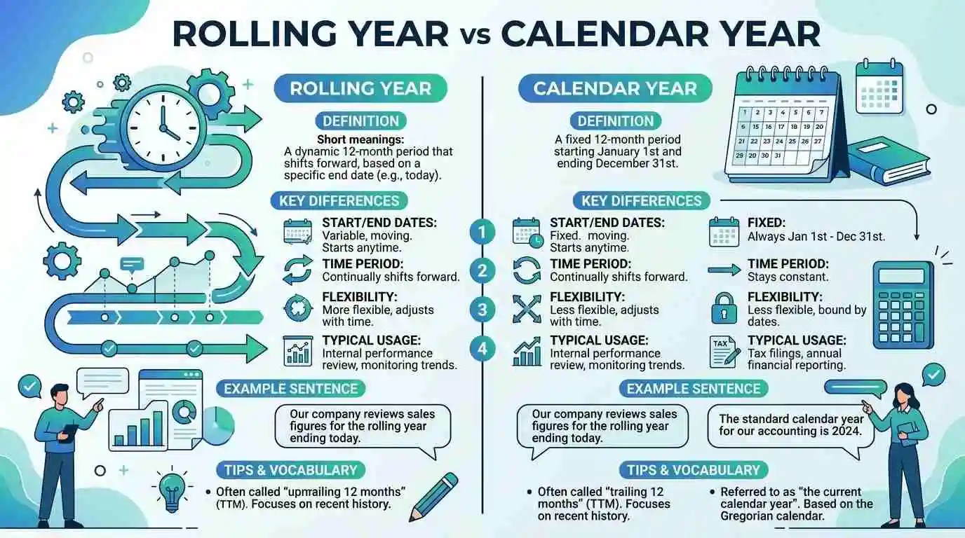 Rolling Year vs Calendar Year