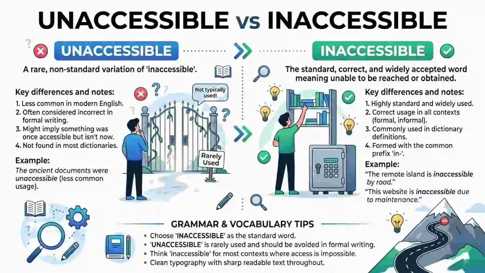 Unaccessible or Inaccessible