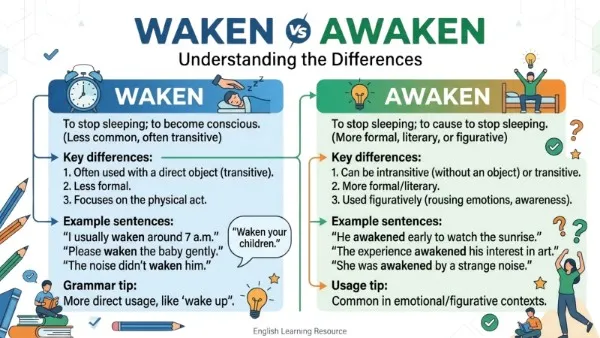 Waken or Awaken