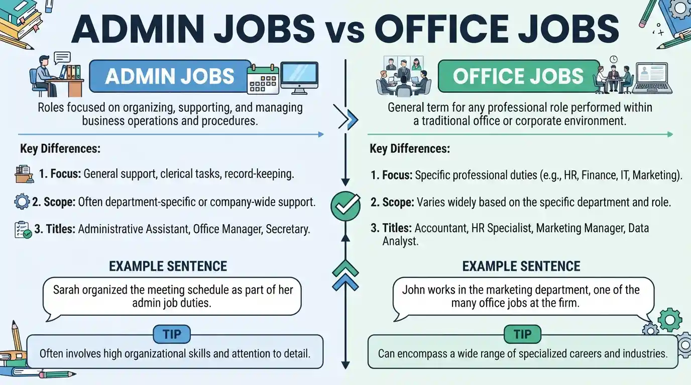 Admin or Office Job