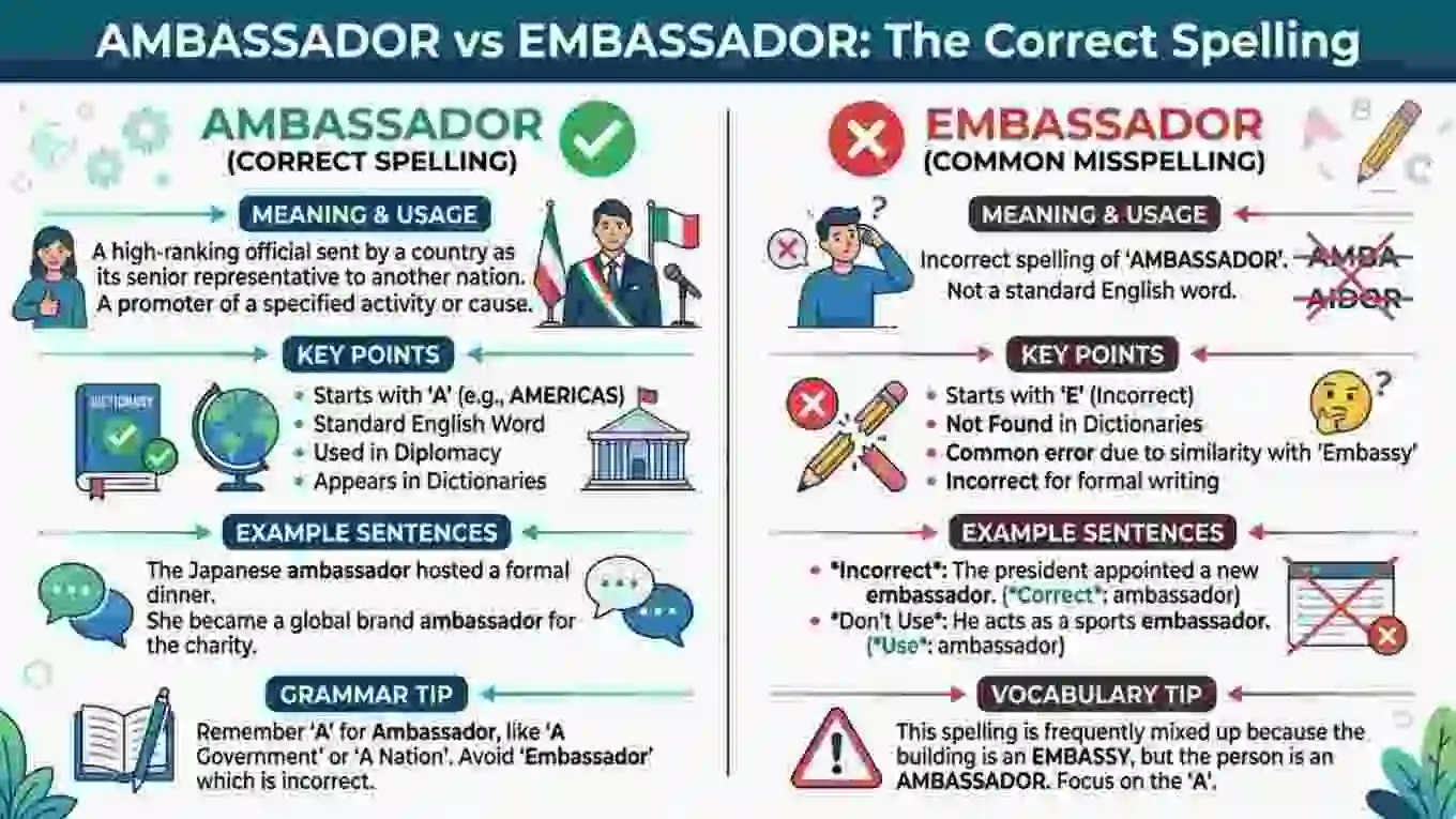 Embassador or Ambassador