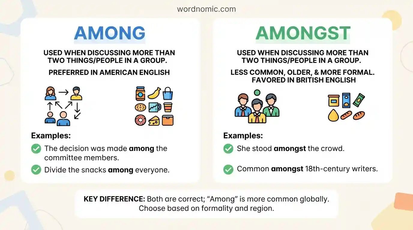 Among or Amongst