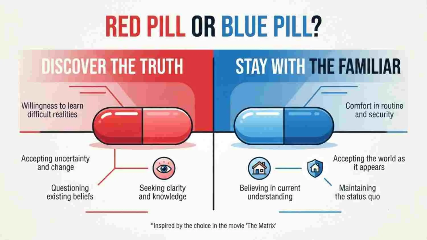 Red Pill or Blue Pill