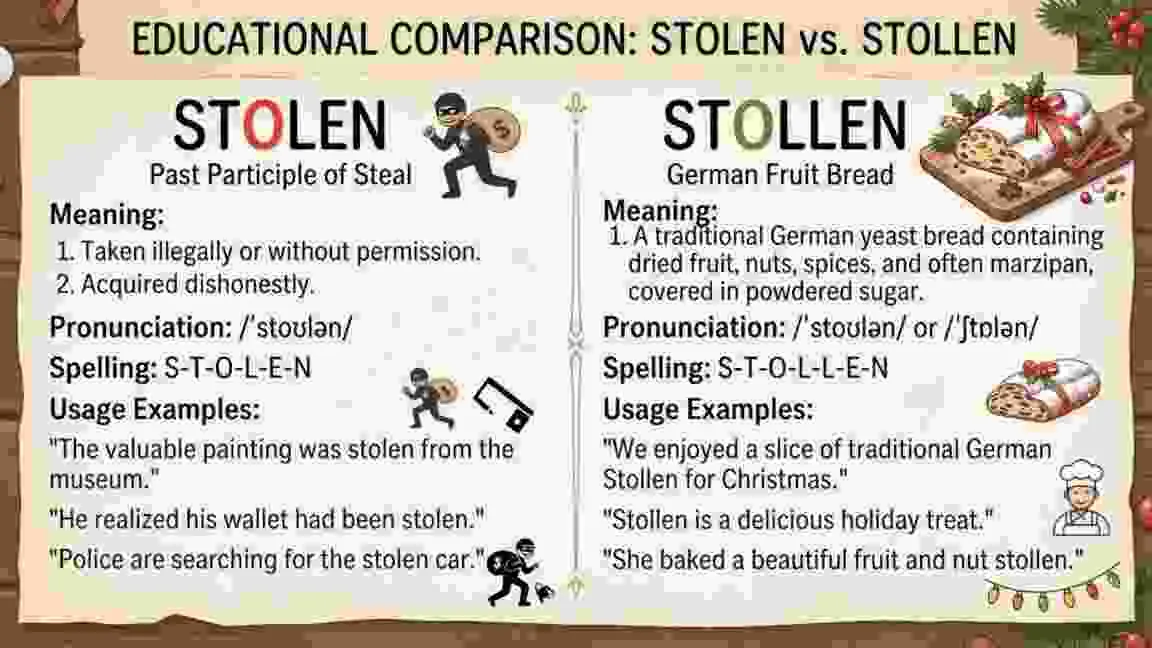 Stolen or Stollen