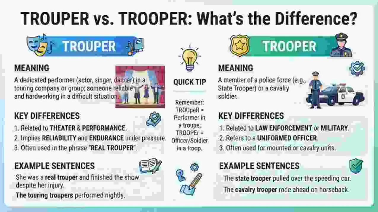 Trouper vs Trooper