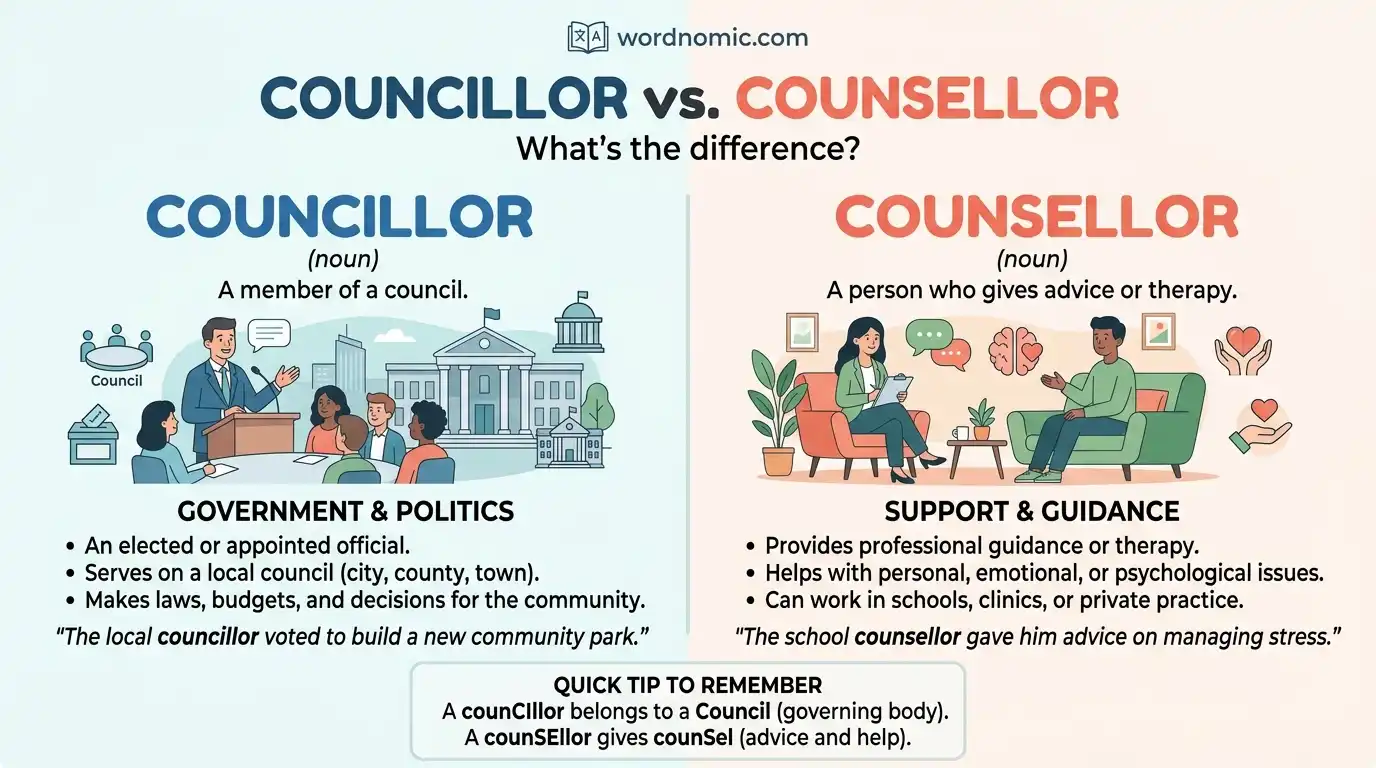 Councillor or Counsellor